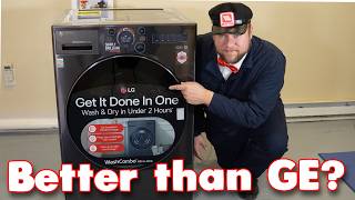 BETTER THAN GE The LG All in One Washer Dryer Combo Test Teardown amp Review [upl. by Arvad138]