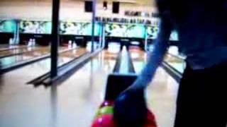 High Flying double bounce bowling STRIKE gringo star Nick [upl. by Bone550]