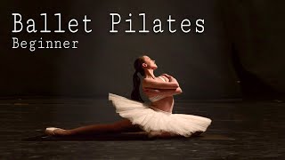 BALLET WORKOUT FOR BEGINNERS  At Home Pilates  Hannah Stevens Fitness [upl. by Sloane]