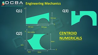 Lec 29 Centroid problems in engineering mechanics [upl. by Race]