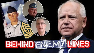 Behind Enemy Lines  Retired CSM Explains The Controversy Surrounding Tim Walzs MIlitary Record [upl. by Gearalt]