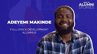 ALUMNI STORY ADEYEMI MAKINDE SOFTWARE DEVELOPMENT ALUMNUS GOMYCODE NIGERIA [upl. by Francine]