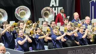 Utah State University Pep Band performs their fight song quotHail Utah Aggiesquot and quotThe Scotsmanquot [upl. by Yatnahc956]