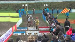 Championnat de france de cyclocross 2016  Course Cadets [upl. by Klusek]