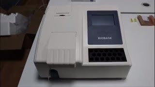 BIOBASESemi Auto Biochemistry Analyzer SILVERPlus [upl. by Blasien]