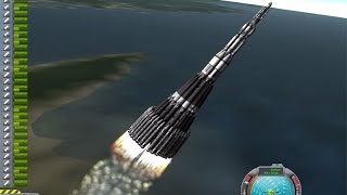 KSP Mars Ultra Direct Ludicrous single launch to Mars in Real Solar System [upl. by Demott]