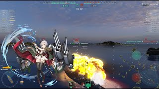 ShotgunSchiff World of Warships Conte di Cavour [upl. by Yadroc]