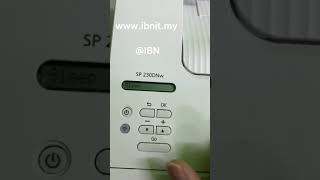 Ricoh Printer Connect WiFi SP230DNW SP230SFNW Tutorial Mobile Printing [upl. by Seyah413]