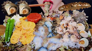 ASMR ASSORTED SEAFOOD 해산물 모둠 먹방 EATING SOUND MUKBANG [upl. by Wassyngton]