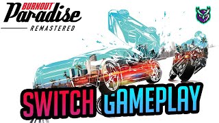 Burnout Paradise Remastered Nintendo Switch Gameplay amp Handheld [upl. by Thorma731]