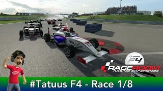 RaceRoom R3E  Tatuus F4 Meisterschaft Oschersleben Deutsch [upl. by Ahsemrac791]