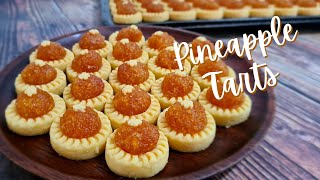 Traditional Pineapple Tarts Recipe  Tart Nenas Gebu  Kuih Tart  Resepi Biskut Raya  Rahiza Dorah [upl. by Eachern232]