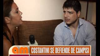 Costantini se defiende de Campisi  AM [upl. by Oniger]