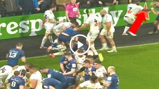 La Rochelle vs Leinster in huge punchupas 30man brawl breaks out with blokefloored [upl. by Tris]