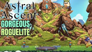 Astral Ascent  A Gorgeous Platformer Roguelite [upl. by Anyrtak26]