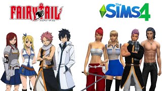 Fairy Tail x The Sims 4  Create A Sim [upl. by Jayne]