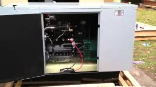 Kohler Diesel Generator 30 kw Startup [upl. by Alig77]