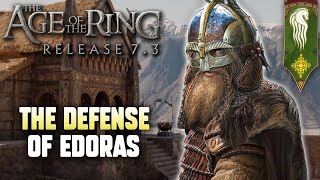 Age of the Ring mod 73  The Siege of Edoras  Custom map [upl. by Aihsined]