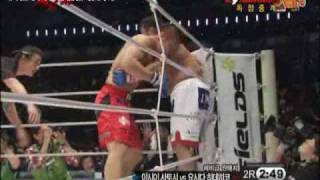 Hidehiko Yoshida vs Satoshi Ishii K1 Dynamite 2009 Round 2 [upl. by Ammon]