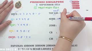 PREDIKSI SGP 4 SEPTEMBER 2023  BOCORAN TOGEL SINGAPURA HARI INI  RUMUS SGP [upl. by Laughry806]