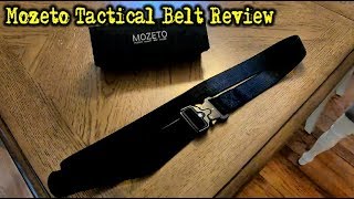 Mozeto Tactical Belt Review [upl. by Roldan]