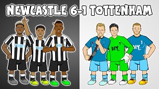 🤯61 NEWCASTLE vs SPURS🤯 Goals Highlights Isak Murphy Joelinton Wilson [upl. by Marilee174]