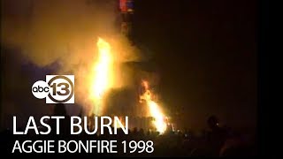 Last Texas AampM Aggie Bonfire in 1998 [upl. by Dennis]