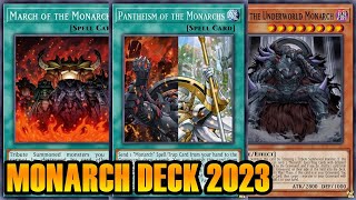 【YGOPRO】 MONARCH DECK 2023 [upl. by Hakeem]