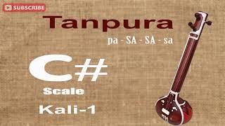 Tanpura C Scale  Kali 1  Tanpura  Big Banyan Tree [upl. by Dich121]