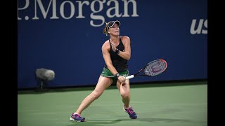 Madison Brengle vs Dayana Yastremska  US Open 2020 Round 2 [upl. by Colline]