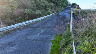 Earthquake destroyed Road  Irongate  Kaikoura  by Drone [upl. by Montfort]