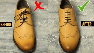 কিভাবে জুতার ফিতার মাথা লুকিয়ে ফিতা বাধবেন । How to hide Shoe laces । জুতার ফিতা বাধার নিয়ম [upl. by Onek]