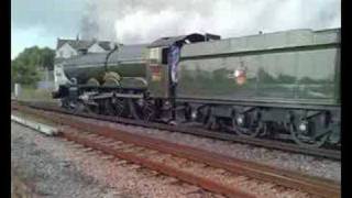 6024 King Edward I departs Weymouth [upl. by Aicercul989]