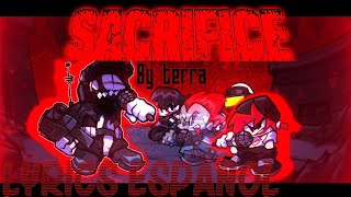 Sacrifice lyrics español  CANCELADO [upl. by Hanzelin]