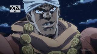 JoJo Mohammed Avdol vs Judgement Eng Dub [upl. by Alyac]