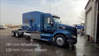 579 Peterbilt Custom Sleeper by Davies Motor Company Utah [upl. by Tips412]