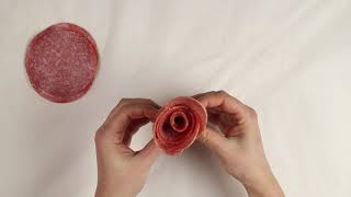 How to make a Meat Flower German Salami [upl. by Parks]