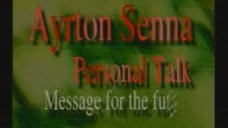 Sega Saturn  Ayrton Senna Personal Talk  Message for the future [upl. by Luckett]