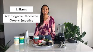 Adaptogenic Chocolate Greens Smoothie [upl. by Mirisola]