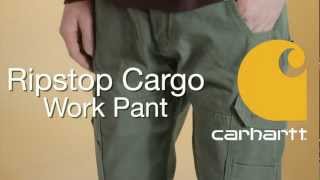 B342 Carhartt Ripstop Cargo Work Pant [upl. by Eleen747]