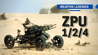 ZPU antiaircraft gun  The weapon of all wars [upl. by Greyso]