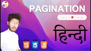 Pagination  HTML  CSS  JAVASCRIPT [upl. by Eiclek]