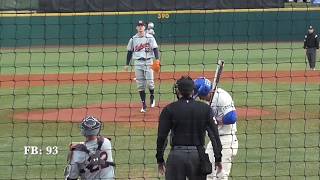 Casey Mize 3232018 vs Univ of Kentucky Lexington KY [upl. by Anayrb]