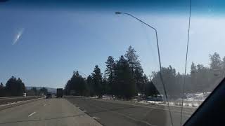 Drive through Snoqualmie pass on February 21st 2020 Part 22 [upl. by Giraldo]