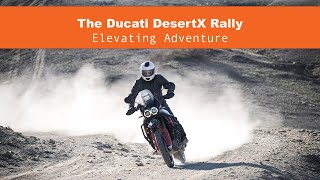 Testing the Ducati DesertX Rally in Morocco [upl. by Malvina505]