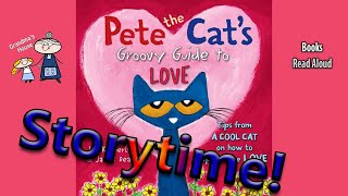 Pete the Cat  VALENTINES DAY IS COOL Read Aloud  Story Time  Bedtime Story Read Along Books [upl. by Meredith494]