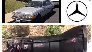 Mercedes w123 automatic transmission 300D Turbodiesel 722 [upl. by Llertnod28]