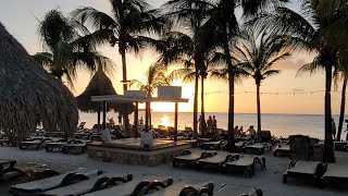 Fabulous Afternoon and Sunset POV Zanzibar Beach Restaurant  Jan Thiel Blue Finn Charters Curacao [upl. by Netneuq987]