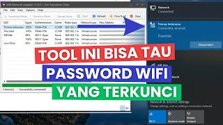 APLIKASI YG DAPAT MENGETAHUI SANDI WIFI DAN CARA MENGAMANKANNYA  WIFI NETWORK ANALYZER [upl. by Seavey]