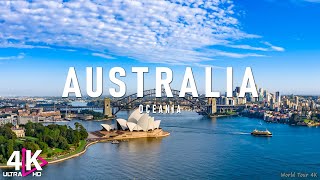 Australia 4K Video  Amazing Beautiful Nature Scenery With Relaxing Music  4K VIDEO ULTRA HD [upl. by Basilio447]